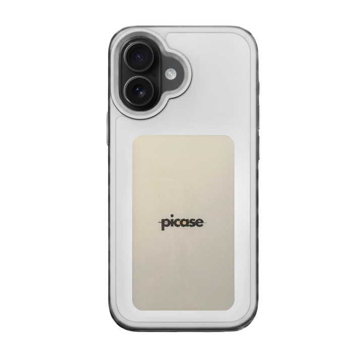 Picase Essential - iPhone 16 Plus Case - Chalk White