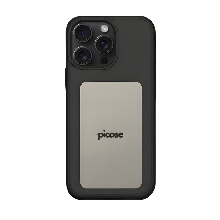 Picase Essential - iPhone 13 Pro Case - Charcoal Black