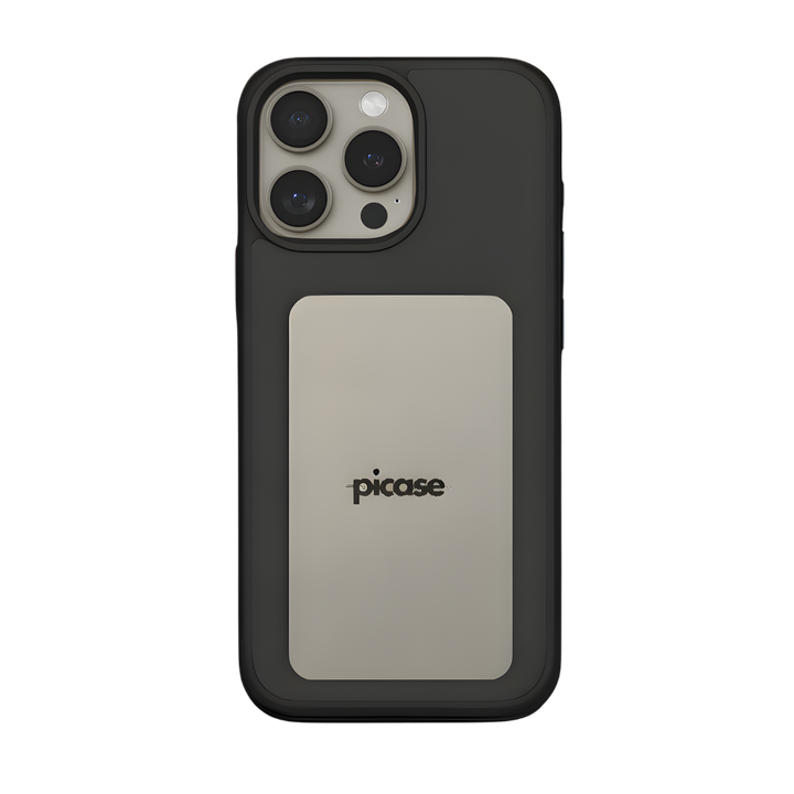 Picase Essential - iPhone 13 Pro Max Case - Charcoal Black