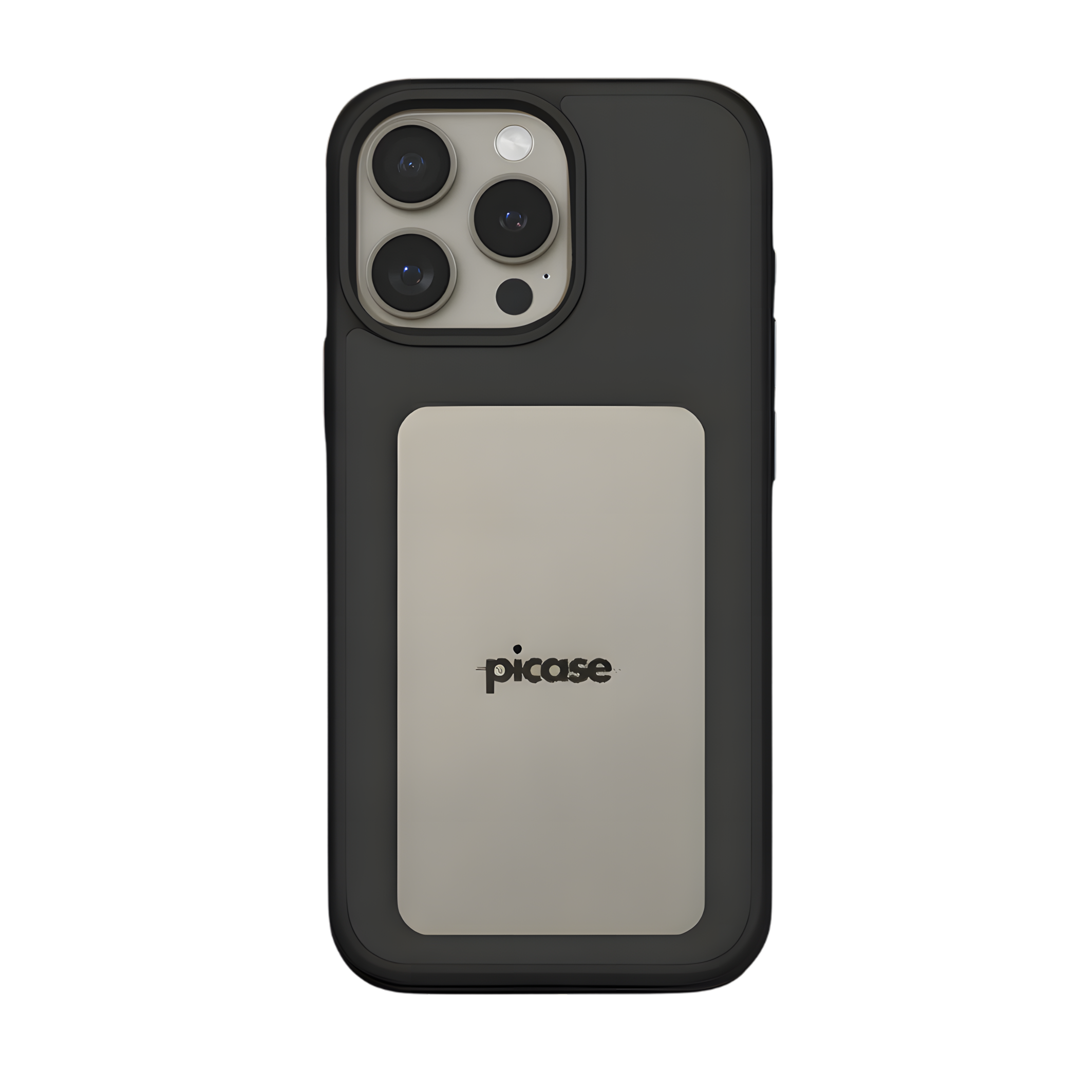 Picase Essential - iPhone 14 Pro Max Case - Charcoal Black