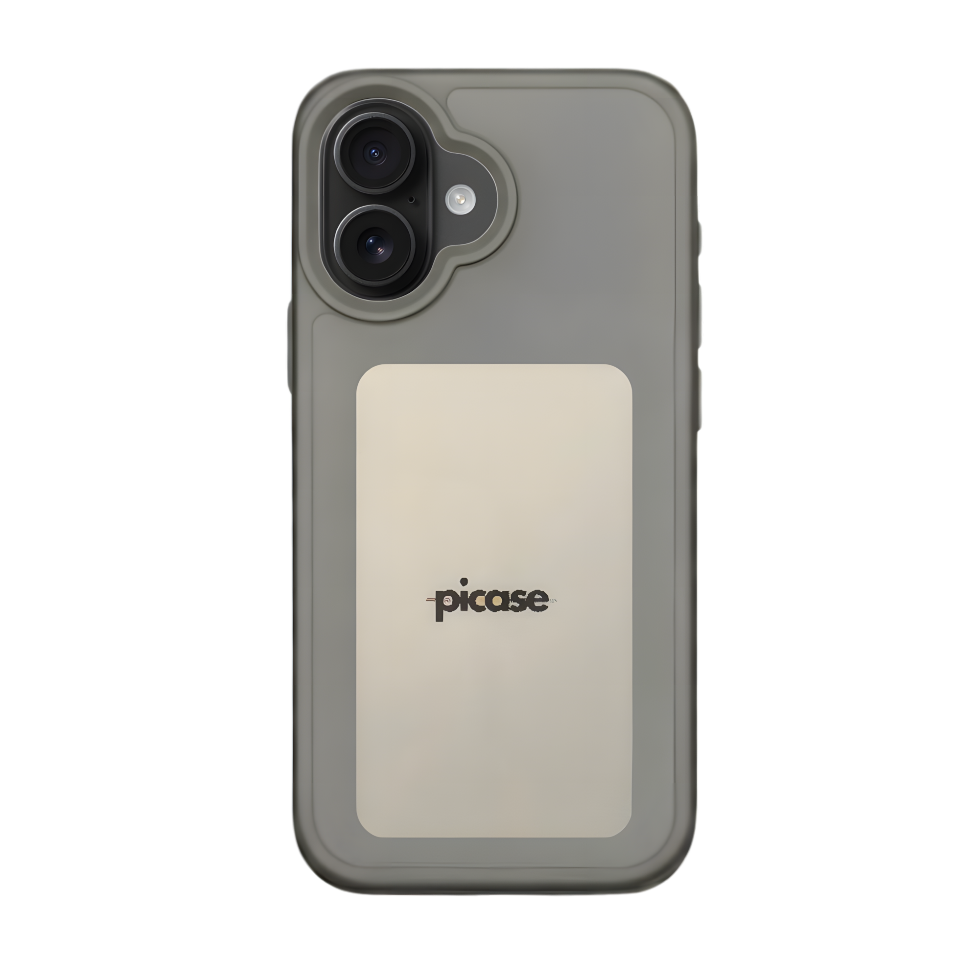 Picase Essential - iPhone 16 Case - Ash Grey