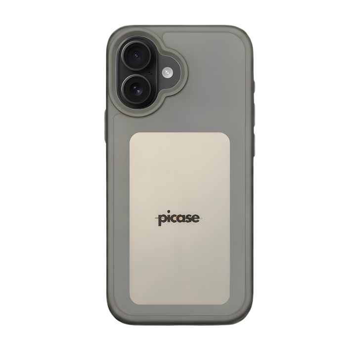 Picase Essential - iPhone 16 Case - Ash Grey