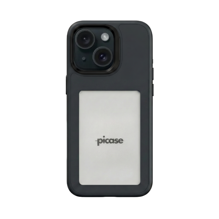 Picase Essential - iPhone 13 Case - Charcoal Black
