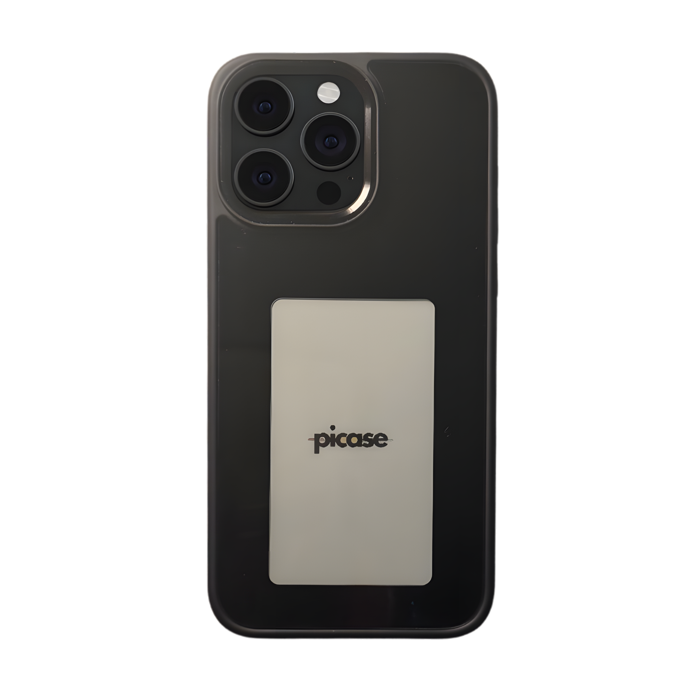 Picase Slim - iPhone 15 Pro Max Case - Charcoal Black