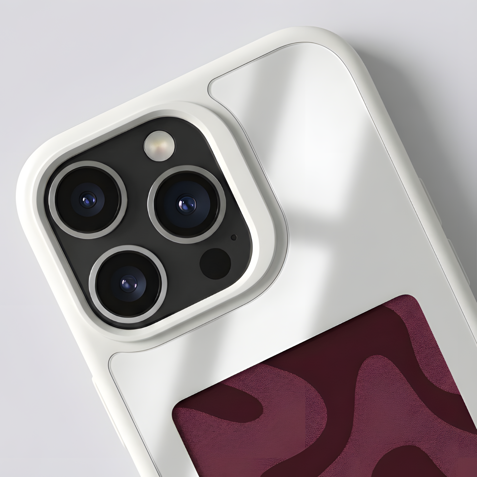 Picase Essential - iPhone 13 Pro Case - Chalk White