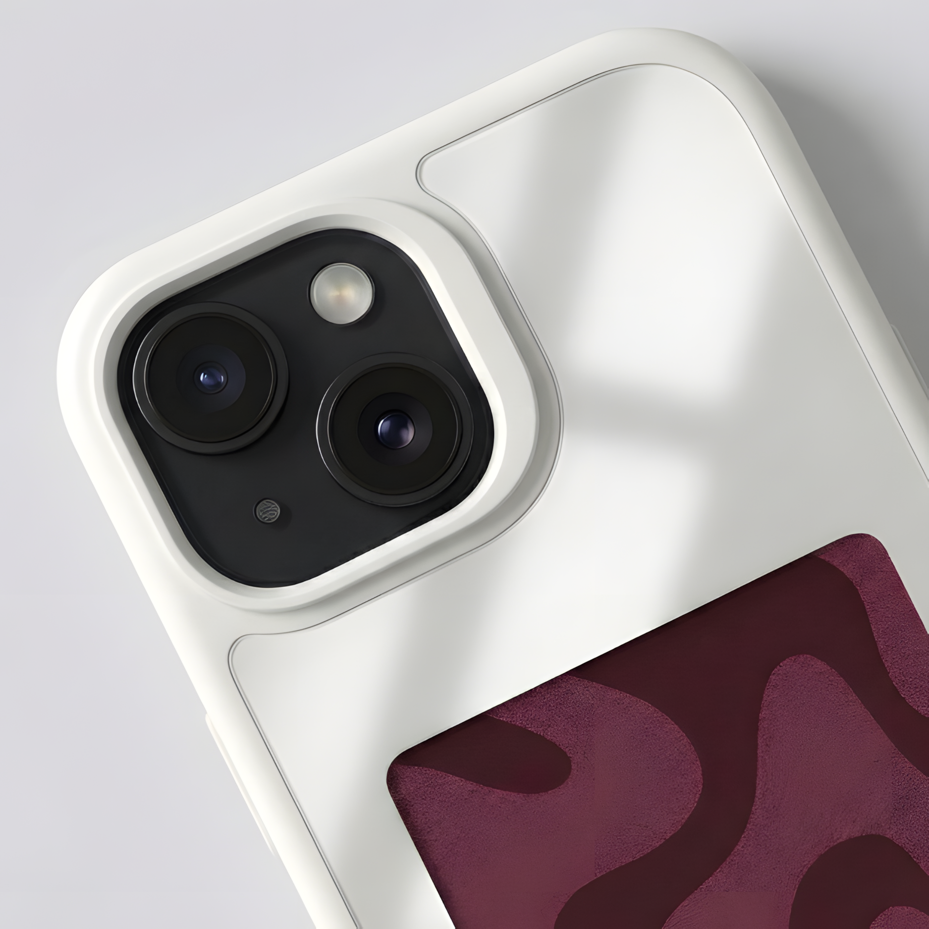 Picase Essential - iPhone 15 Case - Chalk White