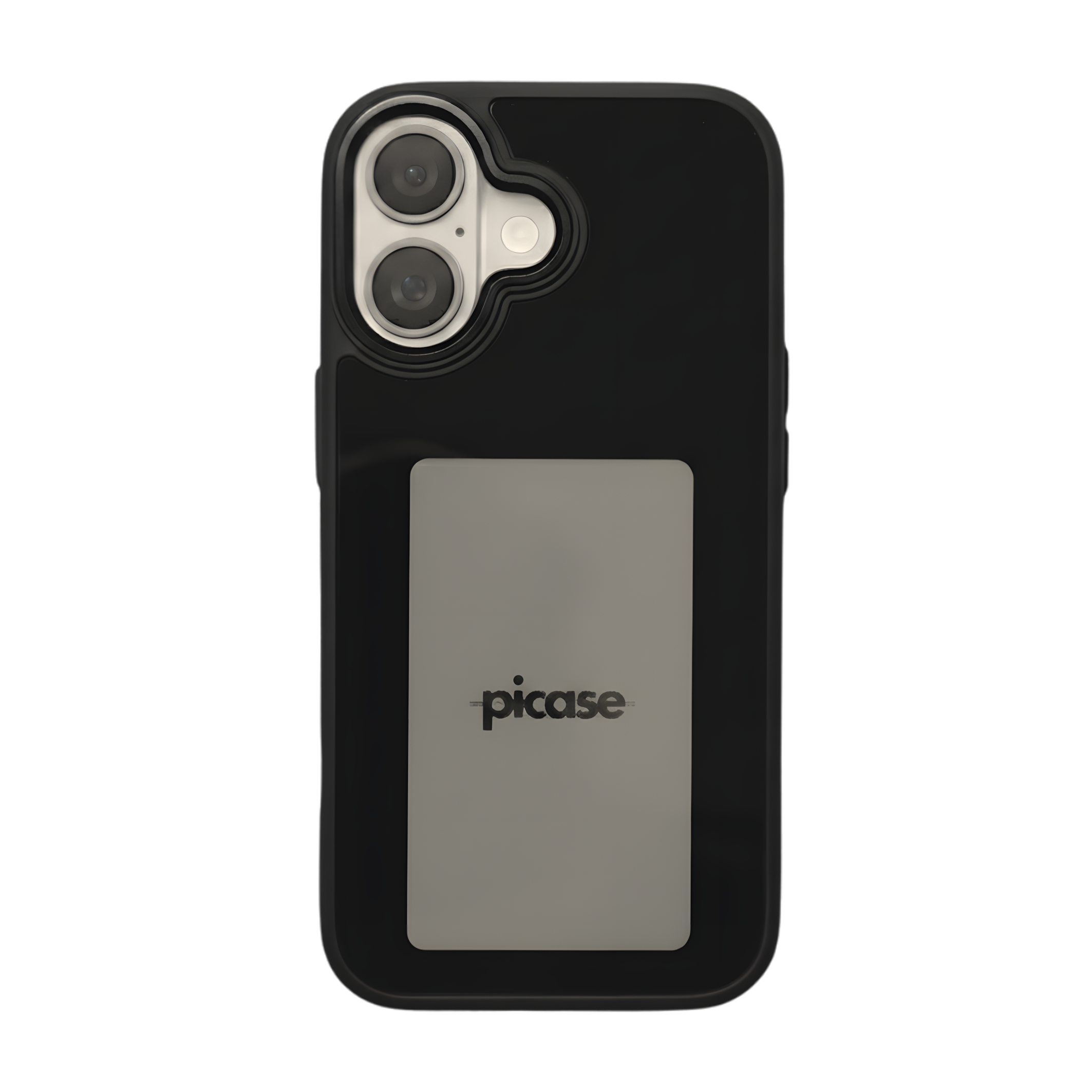 Funda Picase Slim para iPhone 16 - Negro carbón