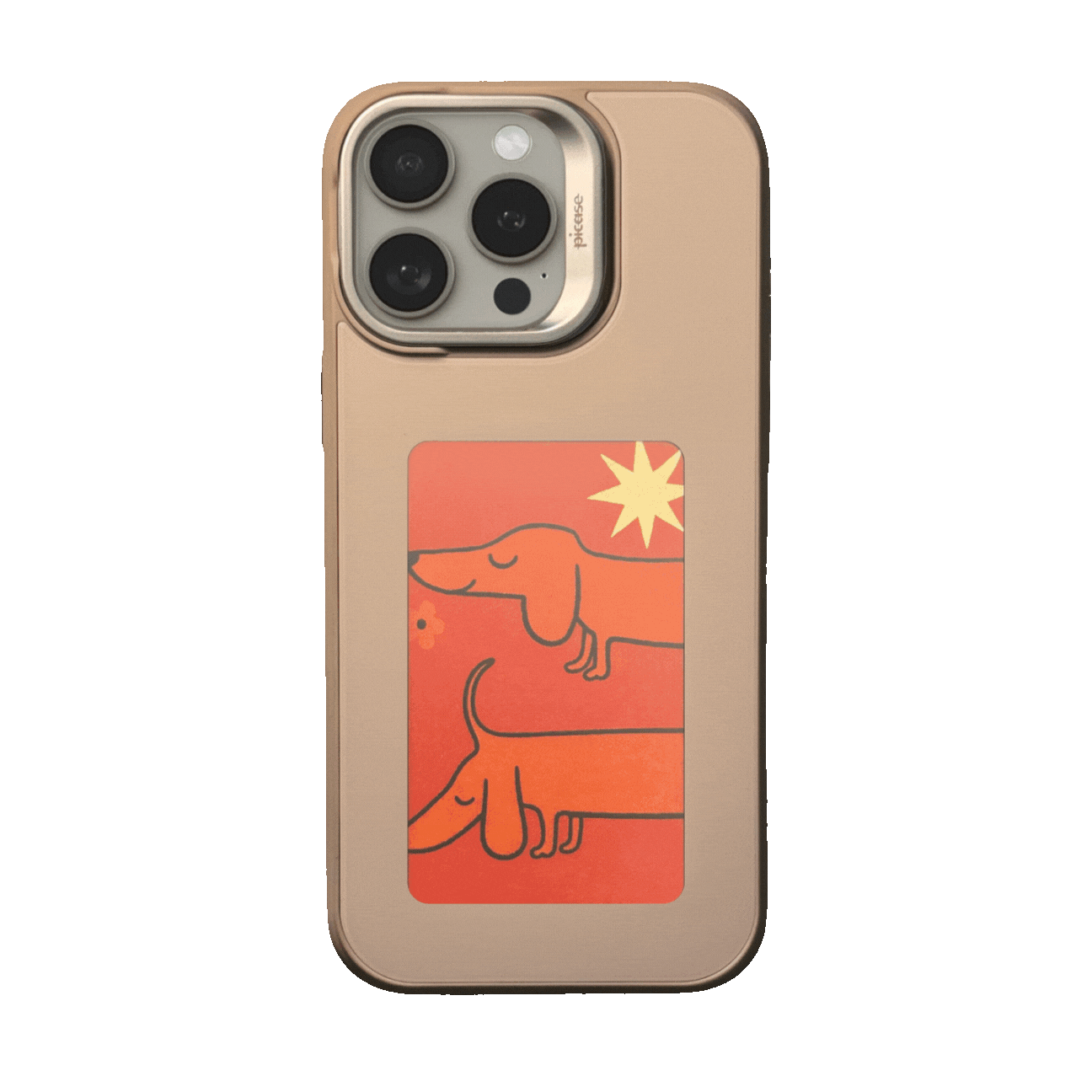 Picase Plus - iPhone 16 Pro Max Case - Rose Sand