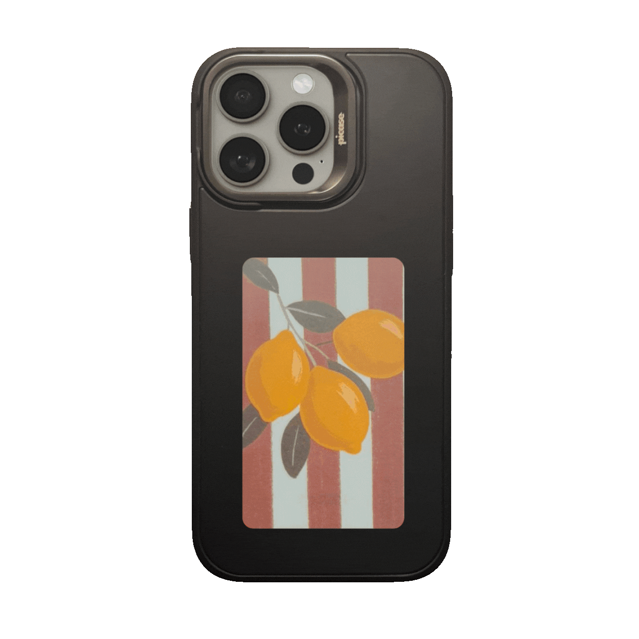 Picase Plus - iPhone 16 Pro Max Case - Charcoal Black
