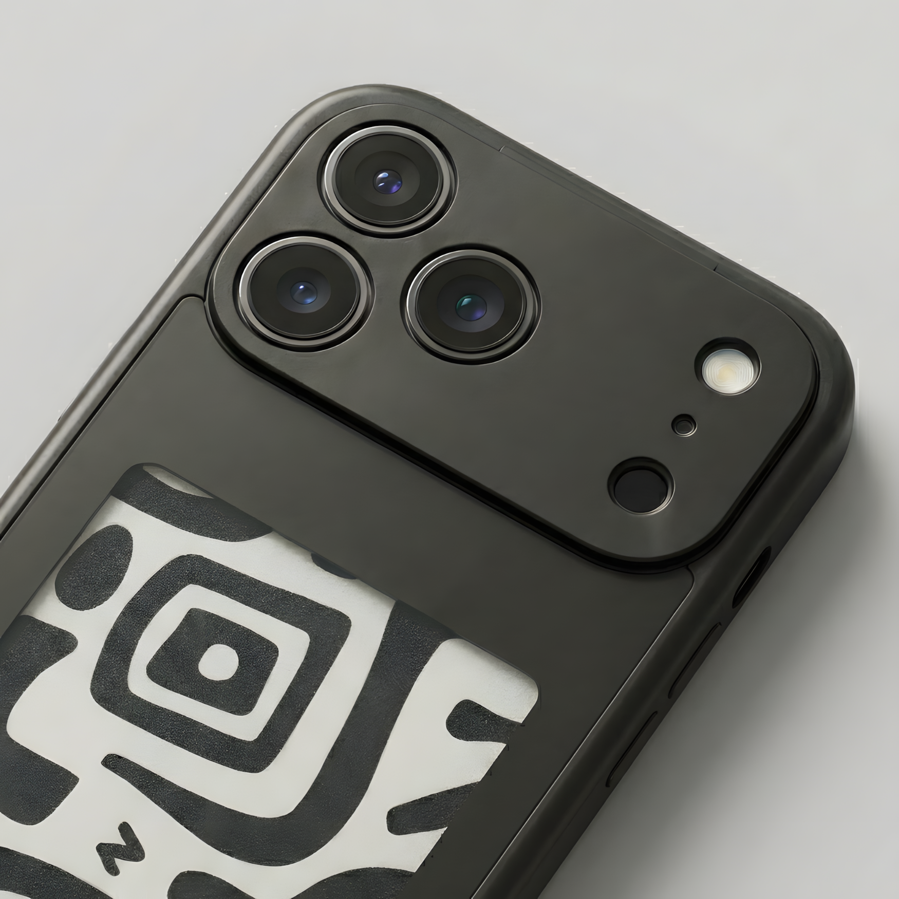 Picase Essential - iPhone 17 Pro Case - Charcoal Black