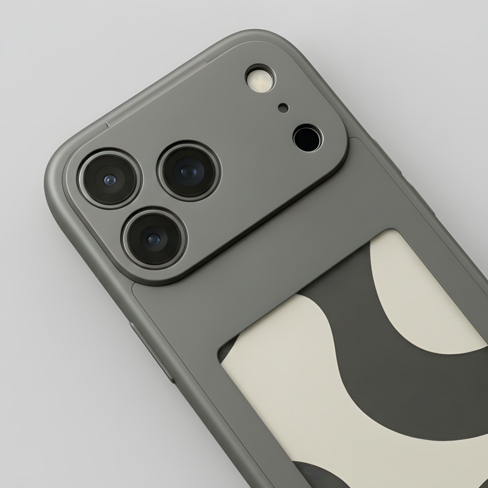 Picase Essential - iPhone 17 Pro Case - Ash Grey