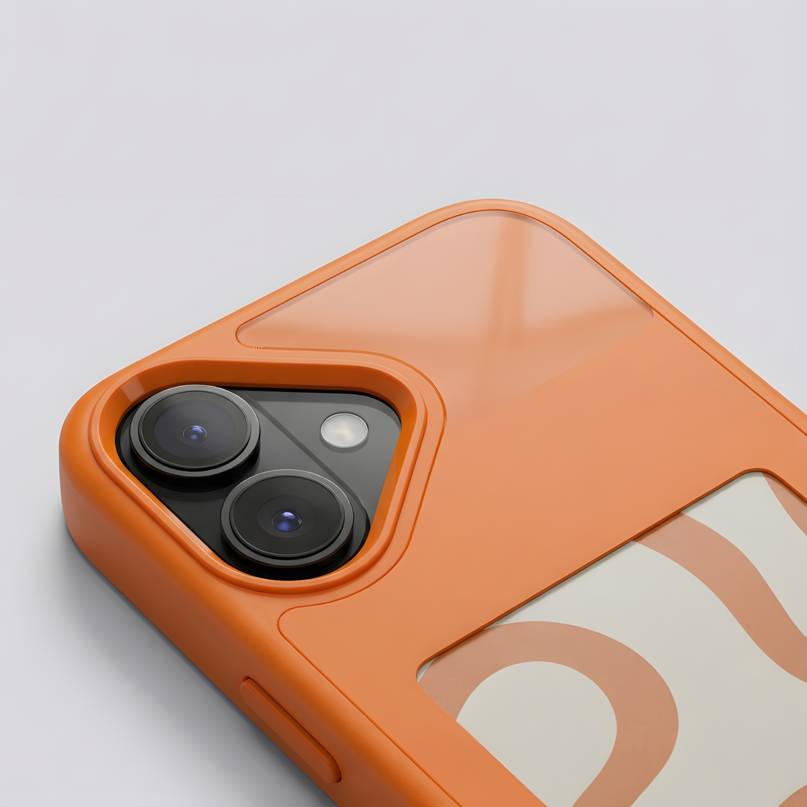 Picase Essential - iPhone 17 Case - Apricot Orange