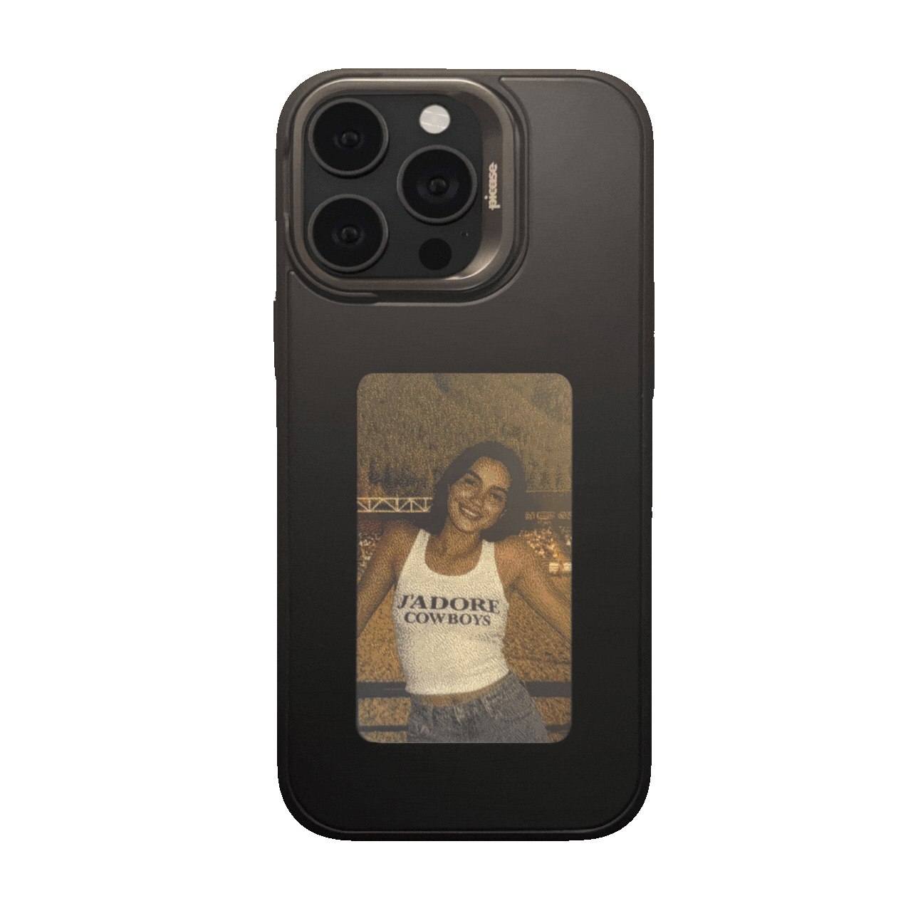 Picase One - iPhone 15 Pro Case - Charcoal Black