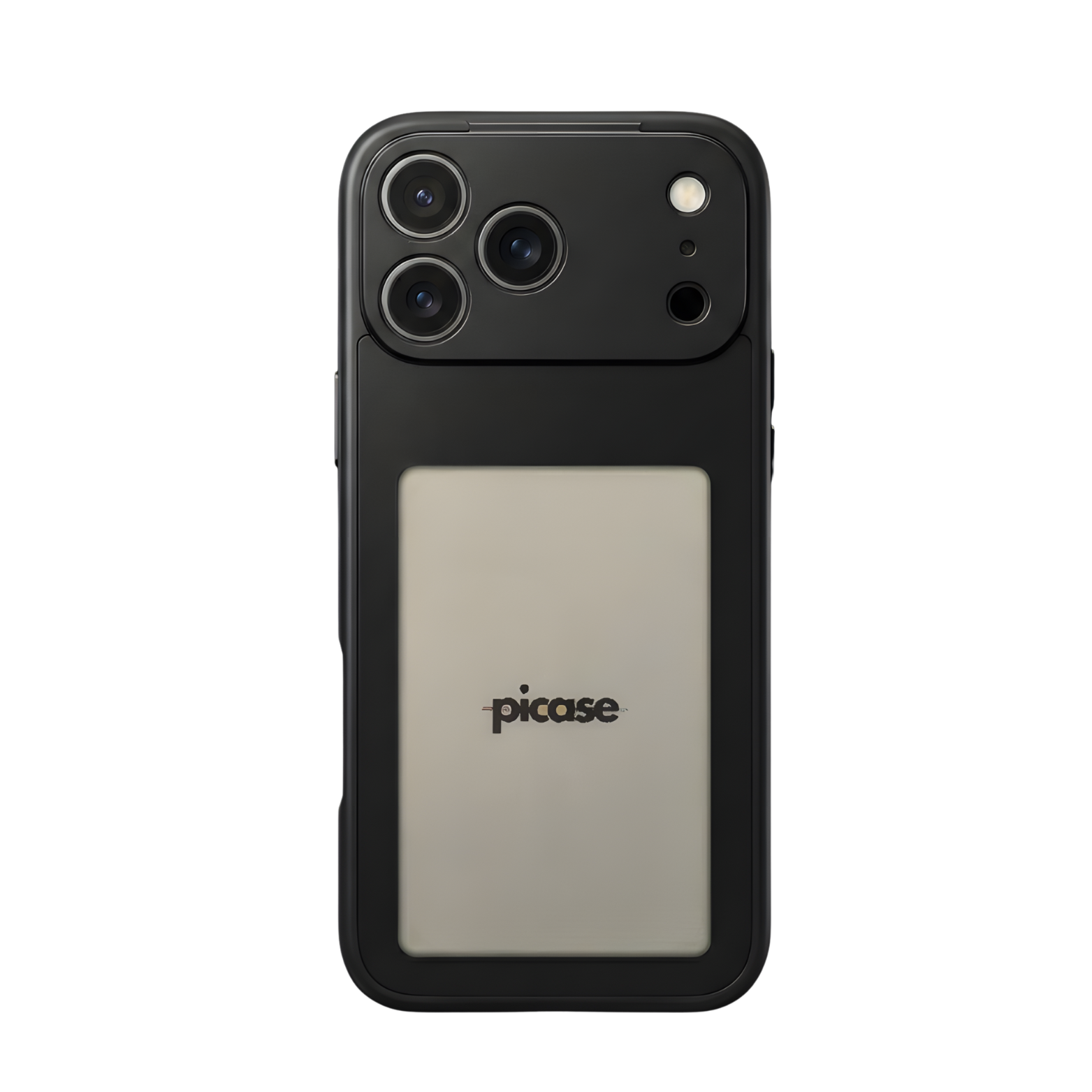 Picase Essential - iPhone 17 Pro Case - Charcoal Black