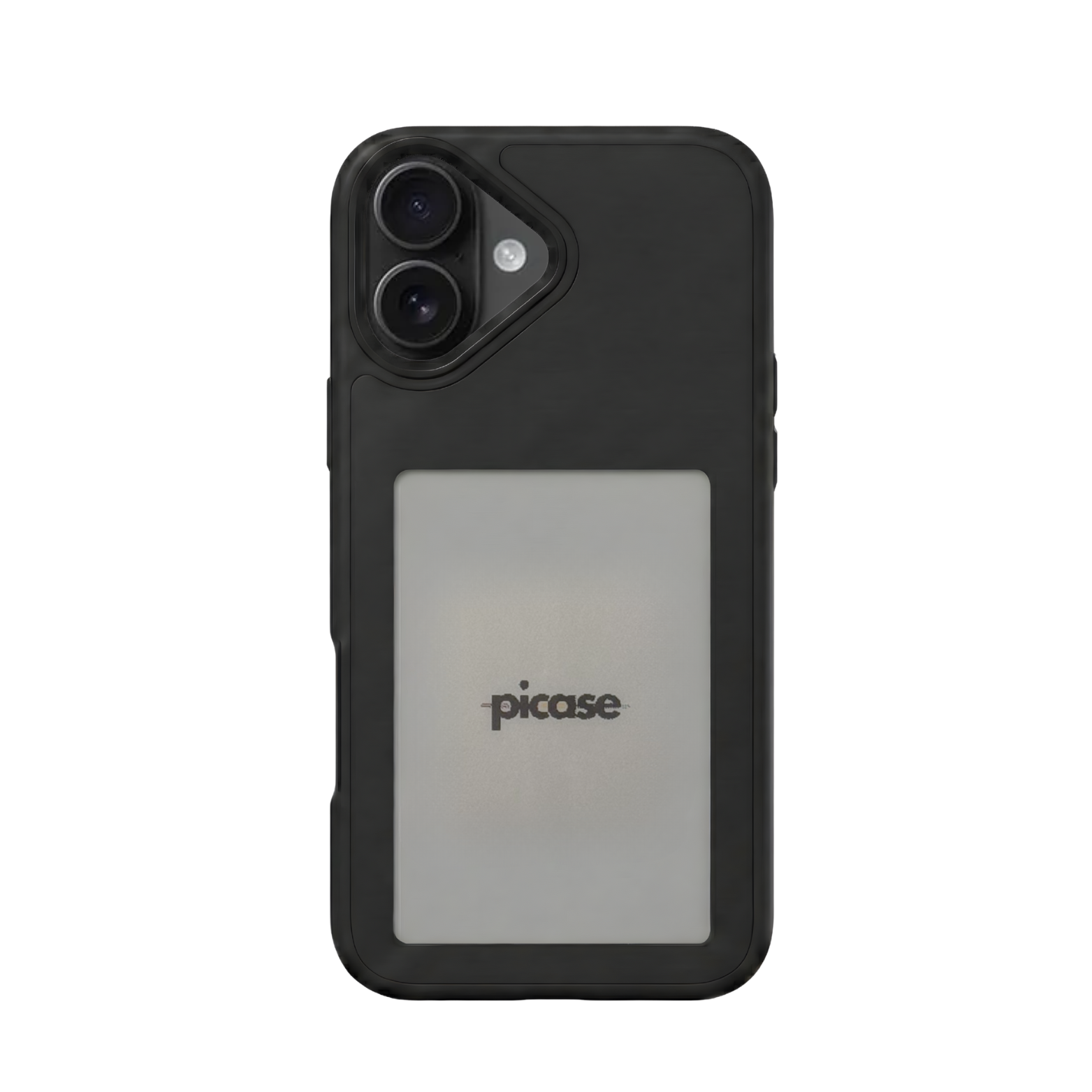 Picase Essential - iPhone 17 Case - Charcoal Black