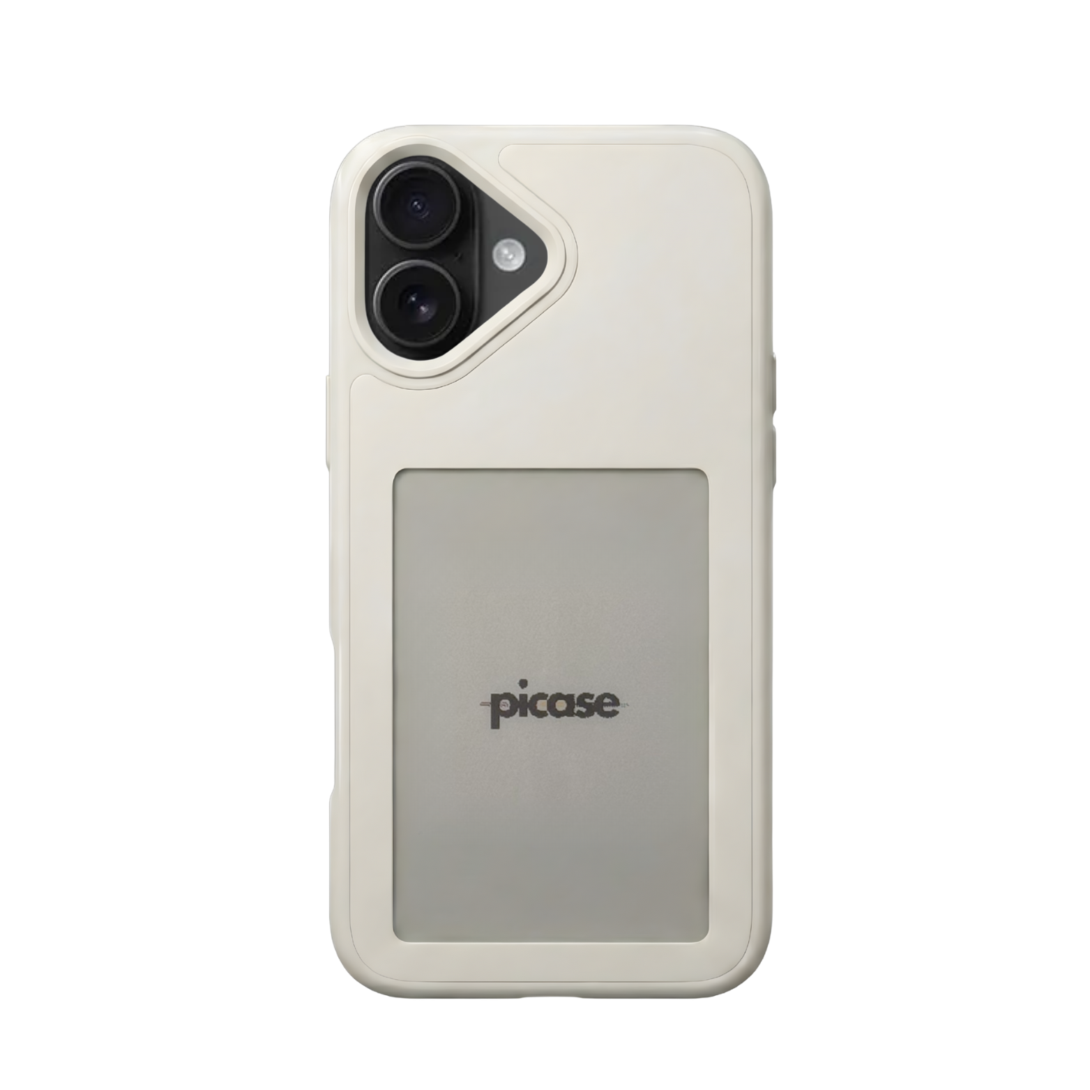 Picase Essential - iPhone 17 Case - Chalk White