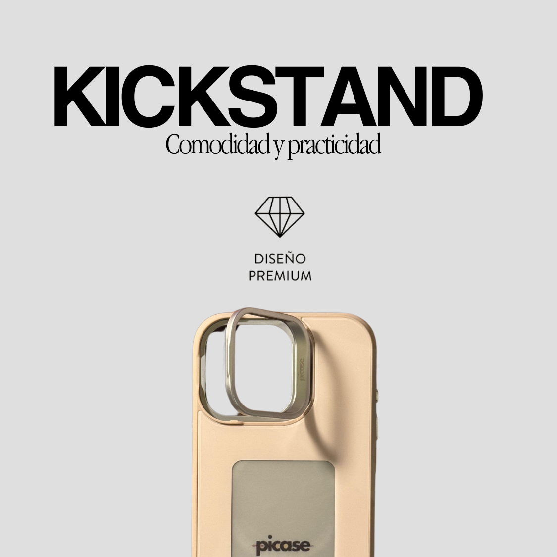 Picase Kickstand - iPhone 16 Pro Max Case